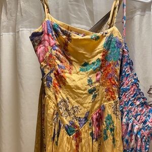 Urban Outfitters Yellow Floral Dress